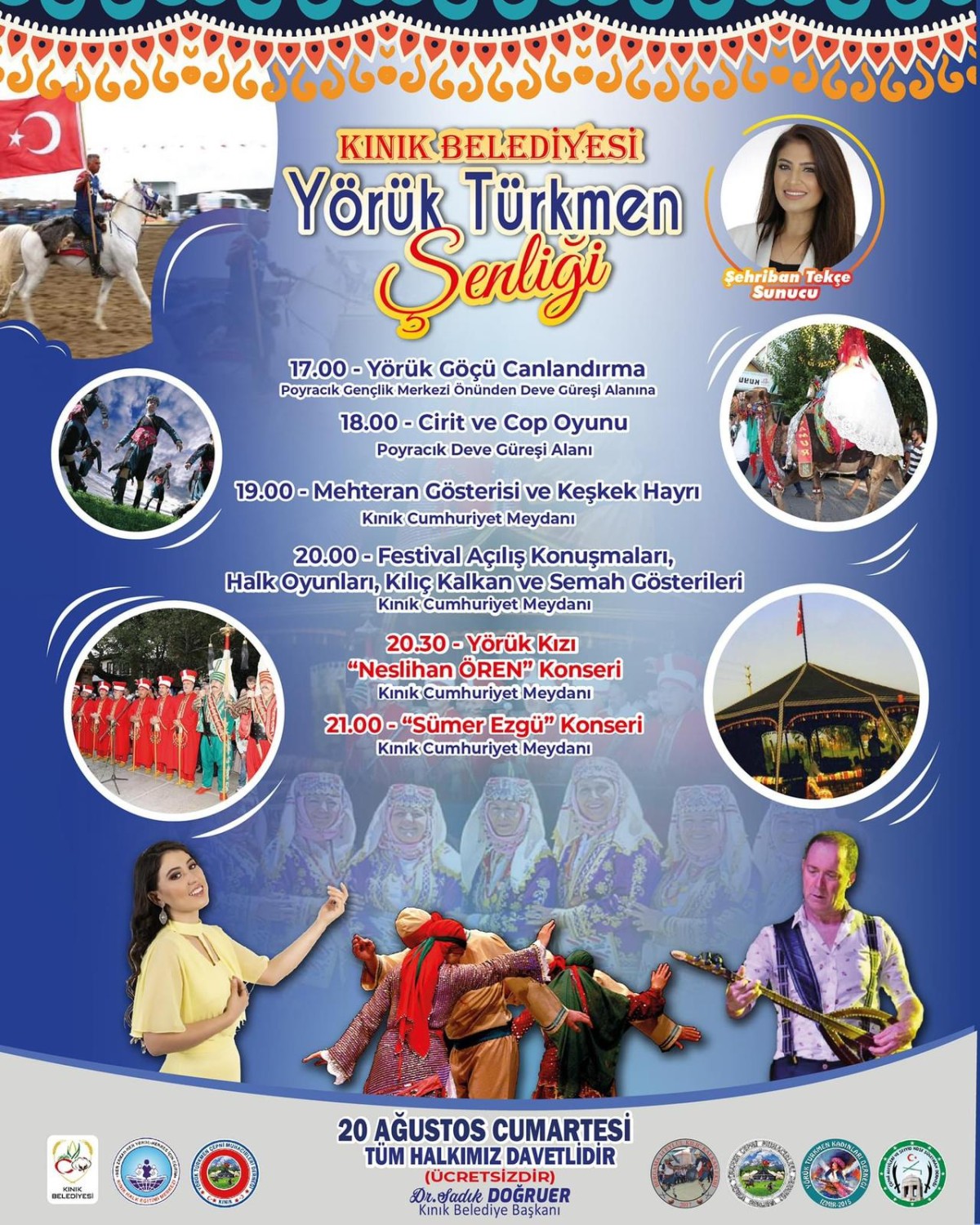 Yörük Türkmen Şenliği'ne Geri Sayım