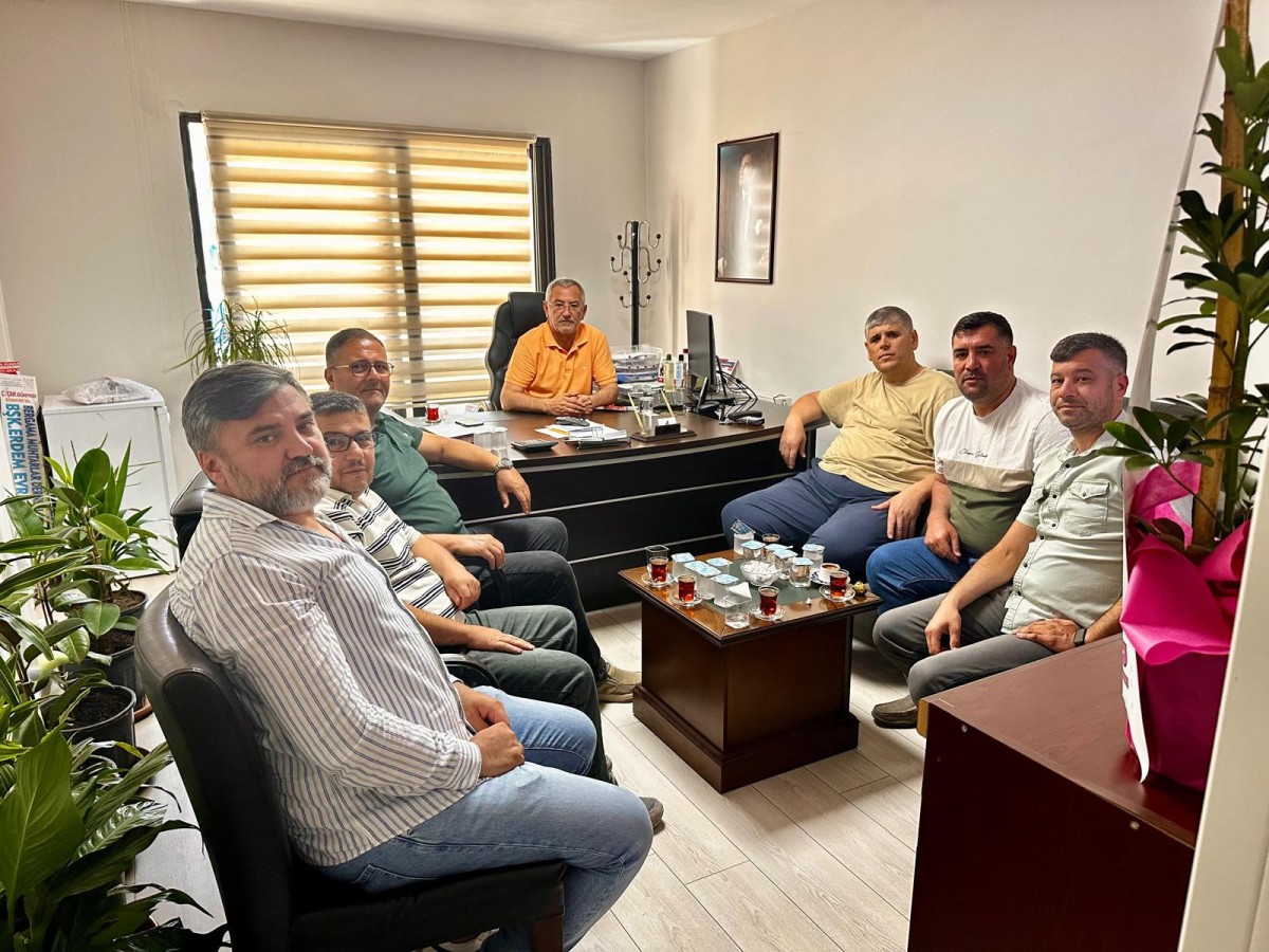 Hatuniye Esnafından Belediye Başkan Yardımcısı Osman Selim Tok'a Ziyaret