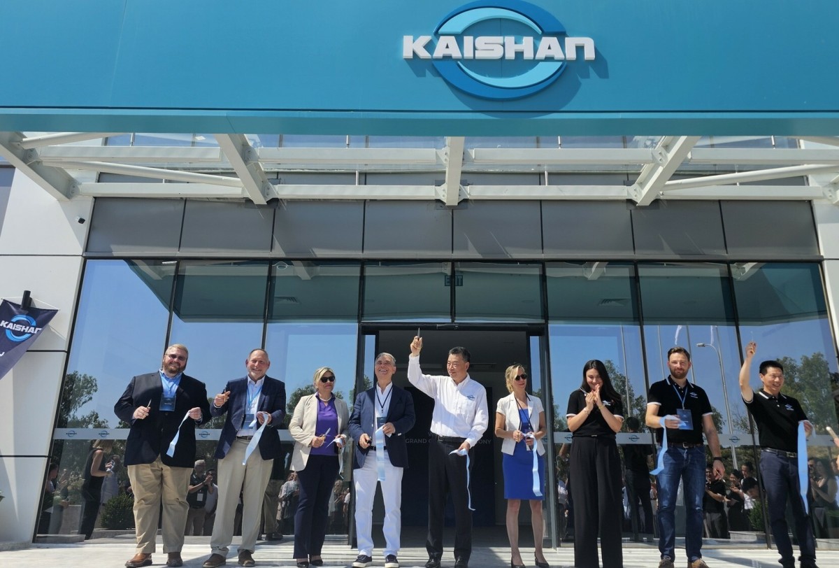 Çin’in küresel devi Kaishan, İZBAŞ’ta üretime başladı