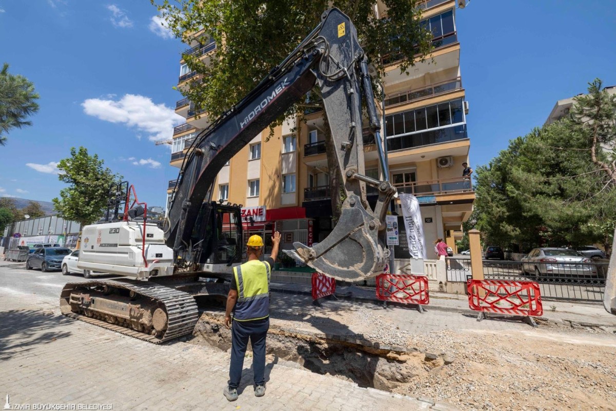 İzmir’in kuzeyinde altyapı güçleniyor