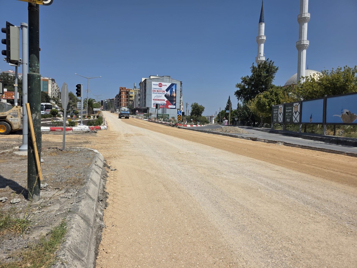 Bergama’da Karayolları Çalışmalarında 6. Etapta Sona Gelindi