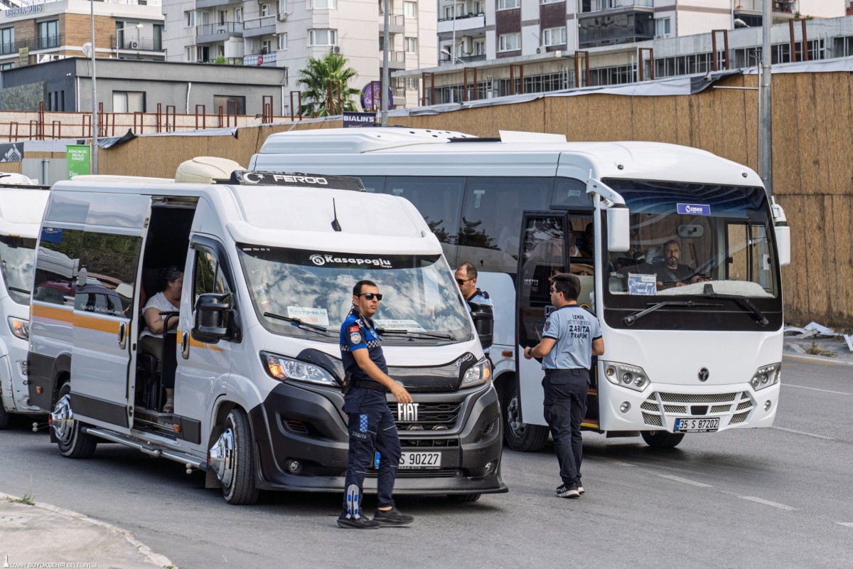 İzmir’de işçi servislerine sıkı denetim