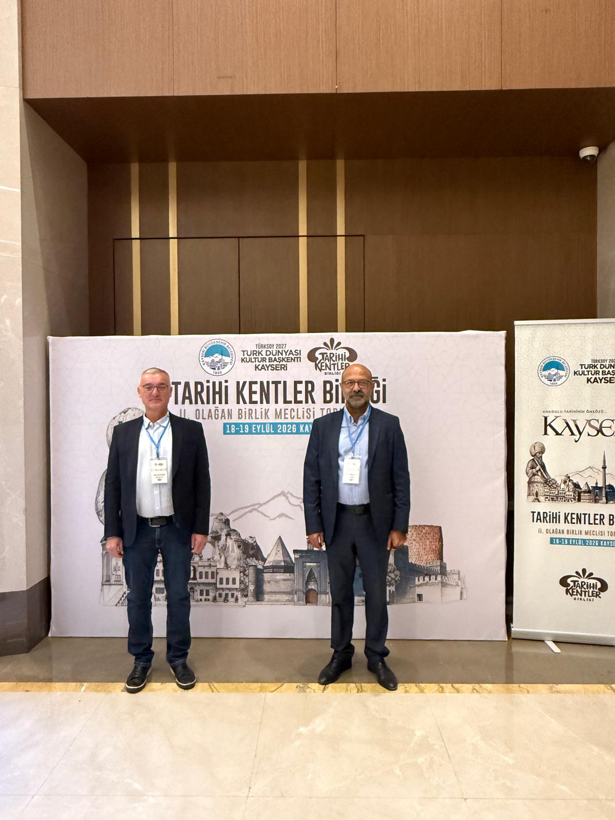 Tarihi Kentler Birliği Kayseri’de toplandı