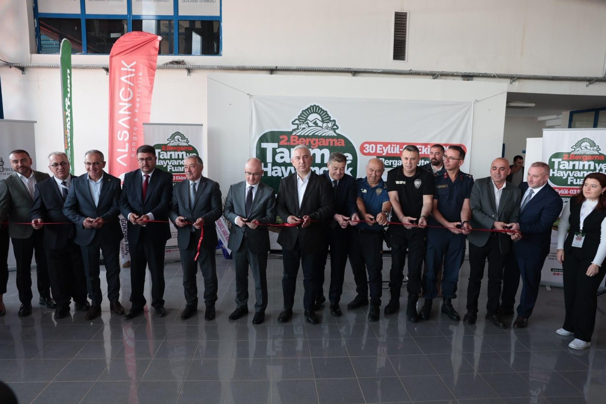BERGAMA TARIM VE HAYVANCILIK FUARI İKİNCİ KEZ KAPILARINI AÇTI