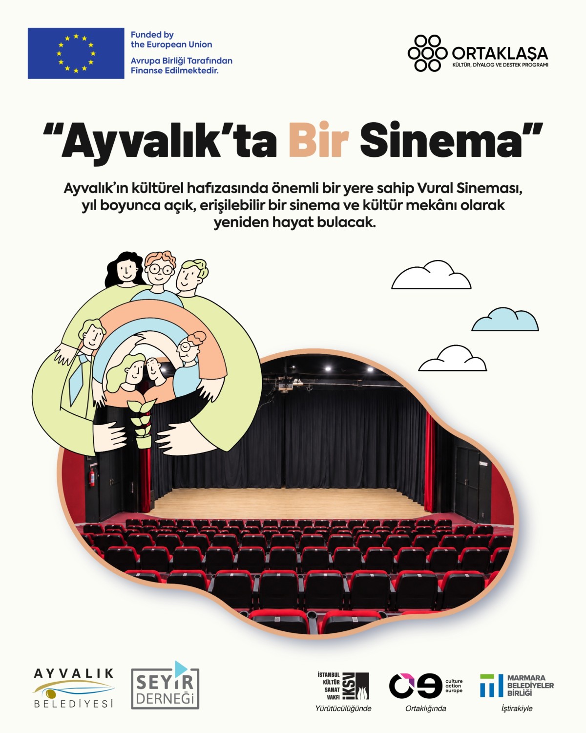 Başkan Mesut Ergin: “Vural Sineması’nı yeniden Ayvalık’ın kültür ve sanat yaşamına kazandırıyoruz”